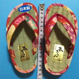 Japanese Tatami Straw mat Zori Sandals Cute Kawaii for girl 15cm from Japan