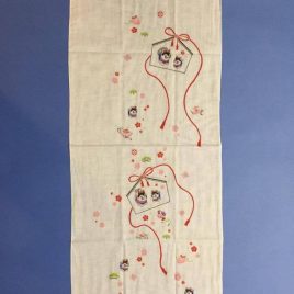 Animal of New Year 2018 Dog Japanese Traditional Gauze Towel TENUGUI
