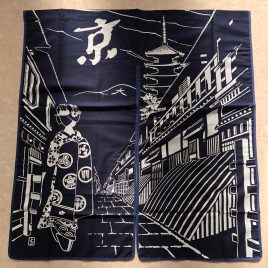 Noren Japanese Door Curtain Tapestry Kyoto Maiko Cotton 100%