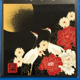 Beautiful Japan Sticker Japanese Tsuru Crane Beautiful Gorgeous 2.95 inch