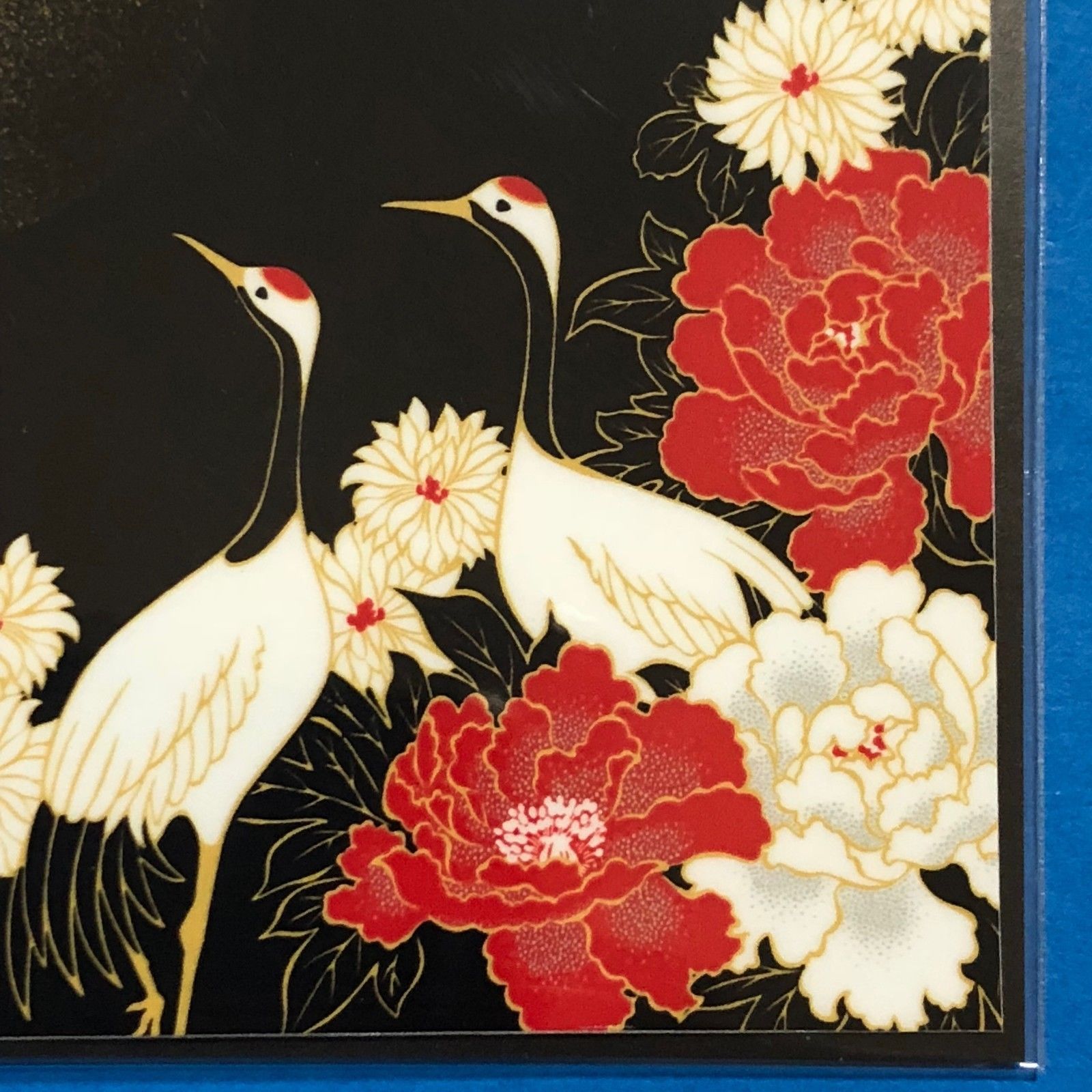F/S Beautiful Japan Sticker Japanese Tsuru Crane Beautiful Gorgeous 2.95" 