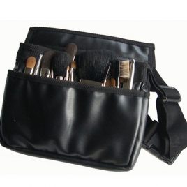 Hakuhodo Po990BK Waist Brush Bag for Professional Artist Black Polyurethane