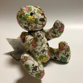 seisuke88 Teddy Bear Long Tailed Fowl and Tree Peony from Kyoto Japan