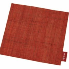 Yojiya Case for Aburatorigami Face Oil Blotting Paper Hemp Madder Red Japan