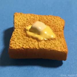 Tiny White Bread Fridge Magnet shipped from Kyoto Japan