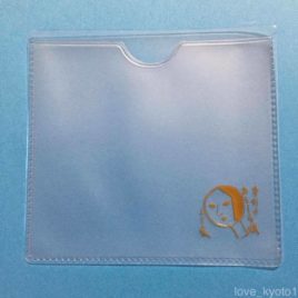 Yojiya Clear Case for Aburatorigami Face Oil Blotting Paper from Kyoto Japan