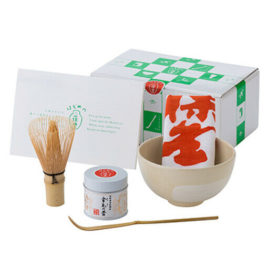 F/S Kyoto Ippodo Matcha Green Tea First Tea Ceremony Set shipped from Kyoto