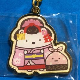 Sumikko Gurashi Shirokuma White Bear Kyoto Maiko Han Cute Kawaii Key Holder