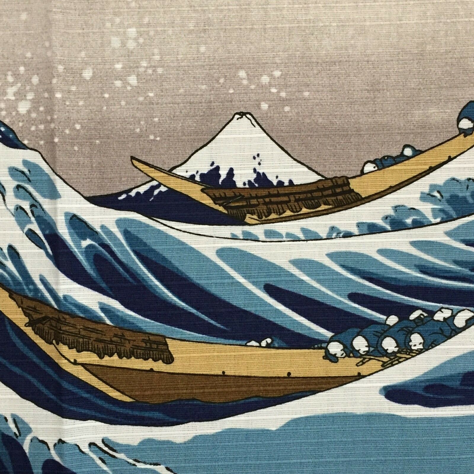 Japanese Furoshiki Wrapping Cloth Hokusai Ukiyoe Mt Fuji Koshu Kajikazawa Kyoto 