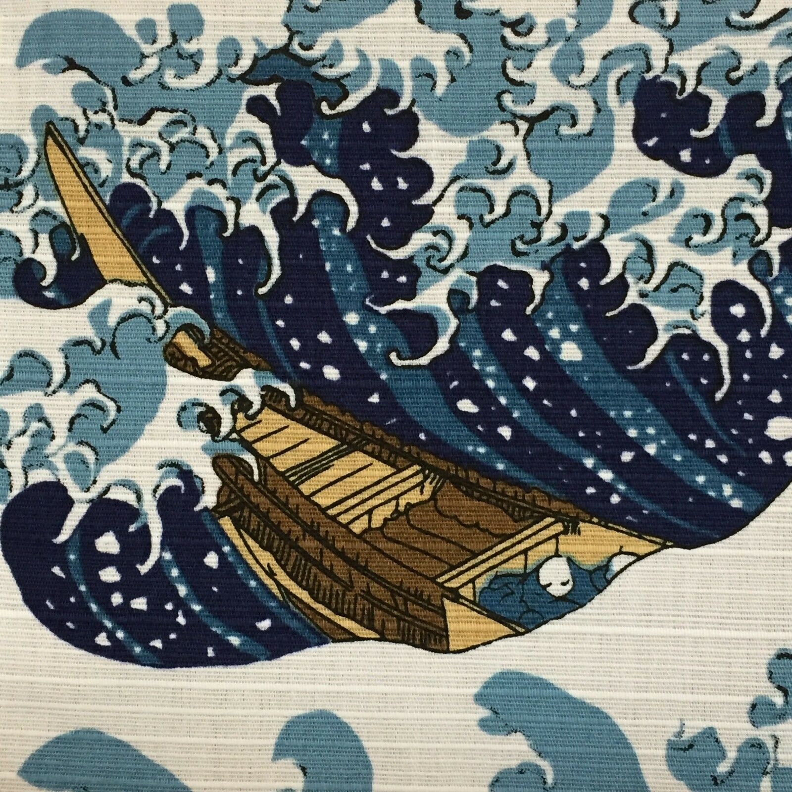 Fuji Kyoto Japanese Furoshiki Wrapping Cloth Hokusai Ukiyoe Great Wave Mt 