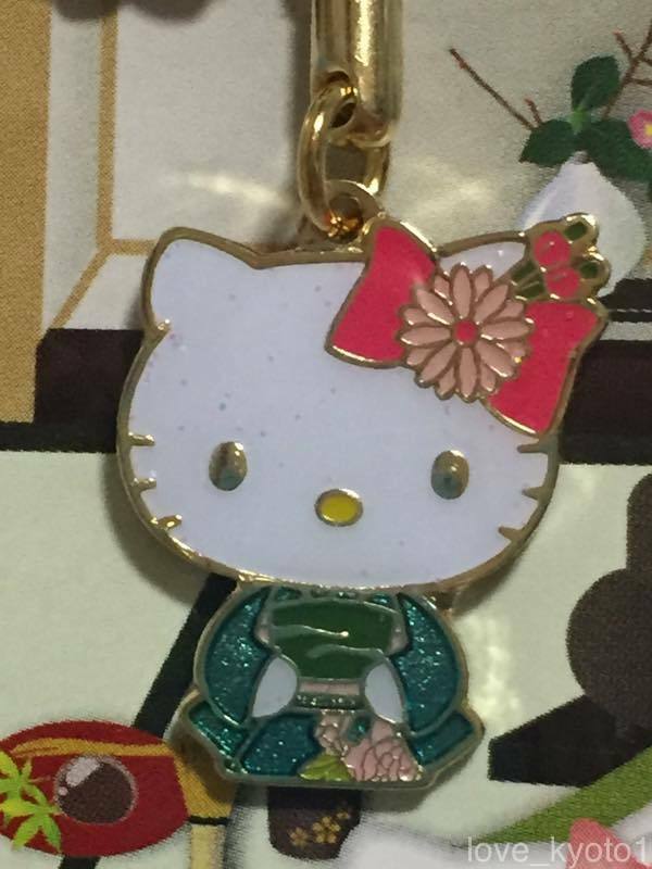 Hello Kitty Japanese Style Japanese Dance Key Chain Strap from Japan 