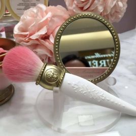 F/S LADUREE Les Merveilleuses Makeup Cheek Brush Rose Color from Kyoto Japan