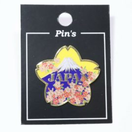 Pins Japanese Mt. Fuji Cheery Blossom from Kyoto Japan