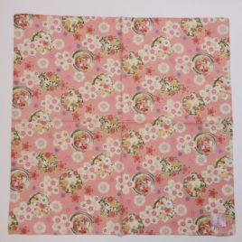 Japanese Wrapping Cloth Yuzen Dyeing Pattern Cotton 100% Kyoto Japan A