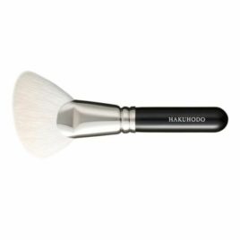 Hakuhodo F1312 Ougi Short & Angled Makeup Fan Brush Kyoto Japan