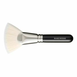 Hakuhodo F1521 Ougi Duo Flat (4mm) Makeup Fan Brush Kyoto Japan