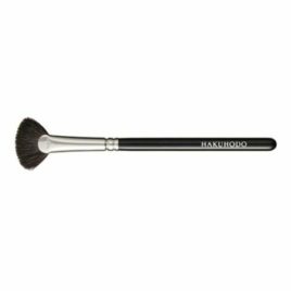 Hakuhodo F7135 Ougi Short Makeup Fan Brush Kyoto Japan