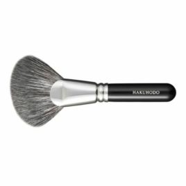 Hakuhodo F1342 Ougi Short and Angled Makeup Fan Brush Kyoto Japan