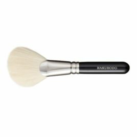 F/S Hakuhodo F3320 Ougi Angled Makeup Fan Brush Kyoto Japan