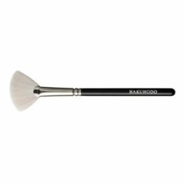 Hakuhodo F7314 Ougi Angled Makeup Fan Brush Kyoto Japan