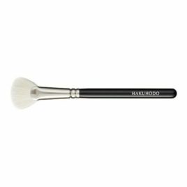 Hakuhodo F6216 Ougi Layered Short & Round Makeup Fan Brush Kyoto