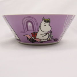 Arabia Snorkmaiden in Lilac Color Bowl 15cm Moomin Classics Finland 2020