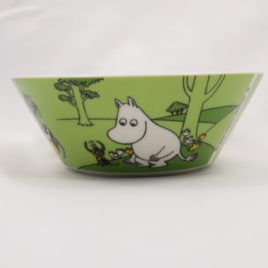 Arabia Moomintroll Grass Green Bowl 15cm Moomin Classics Finland