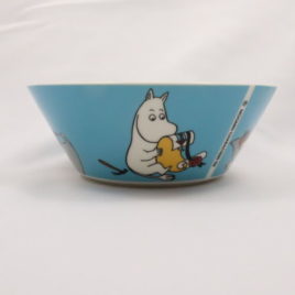 Arabia Moomintroll Bowl in Turquoise Color 15cm Moomin Classics Finland