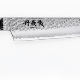 Ryusen Hamono TANGANRYU Premium Chef’s Muscle Pull Knife 240mm Damascus Steel