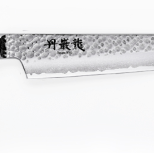 Ryusen Hamono TANGANRYU Premium Chef's Muscle Pull Knife 240mm Damascus Steel