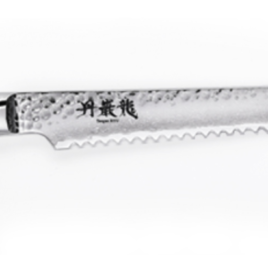 Ryusen Hamono TANGANRYU Premium Chef’s Bread Knife 210mm Damascus Steel