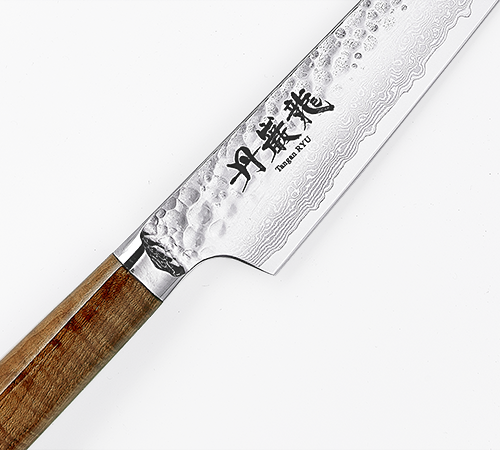 Ryusen Hamono TANGANRYU Premium Chef's Petit Knife 150mm Damascus Steel