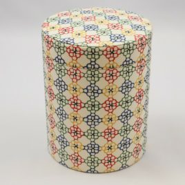 Handicraft Nest Paper Box L Yuzen Traditional Dyeing Paper Suzuki Shofudo C