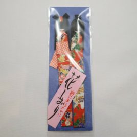 Handicraft Bookmark Japanese Paper Yuzen Dyeing Pattern 2pcs Kyoto Japan