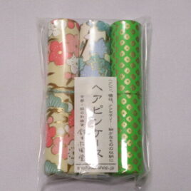 Handicraft Hair Pin Case 3pcs Set Yuzen Dyeing Paper Kyoto Suzuki Shofudo B