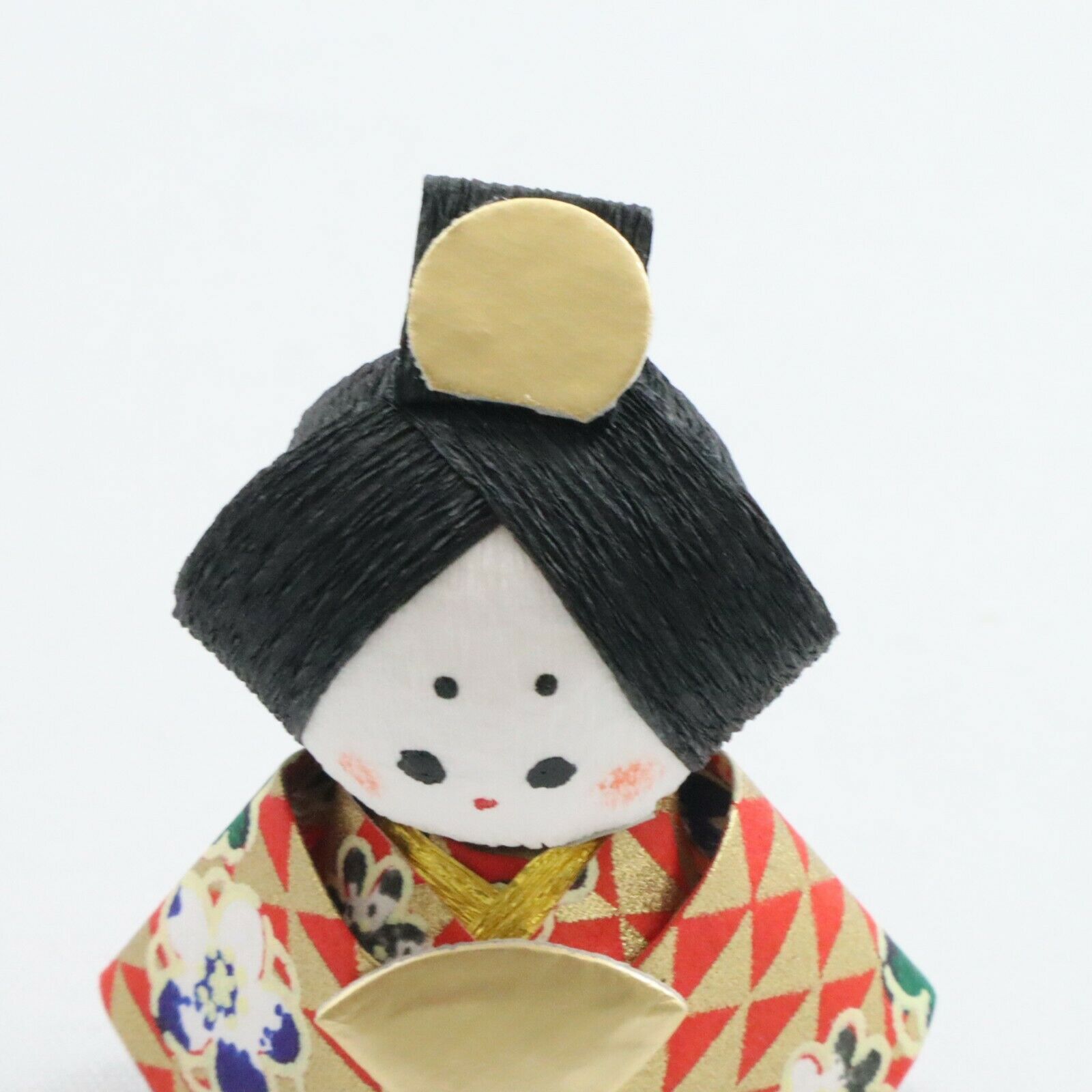 Doll Festival Gilr Kawaii Kyoto A self-righting Details about   Handicraft Okiagari-koboshi 