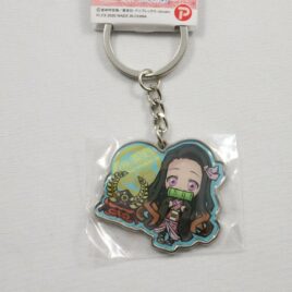 Kimetsu no Yaiba Kamado Nezuko Japanese Warlord Ieyasu Tokugawa Metal Key Chain