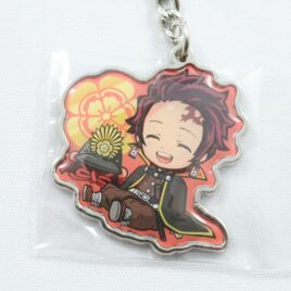 Kimetsu no Yaiba Kamado Tanjirou Warlord Nobunaga Oda Metal Key Chain