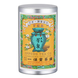 Japanese SENCHA HOSEN Green Tea Tin Can 95g by Kyoto Ippodo Premium Quality