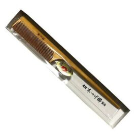 Japanese Real Tsuge Kushi Boxwood Hair Comb L Camellia Oil Impregnated