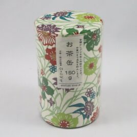 Handicraft Tea Can Yuzen Traditional Dyeing Paper M Kyoto Suzuki Shofudo A