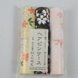 Handicraft Hair Pin Case 3pcs Set Yuzen Dyeing Paper Kyoto Suzuki Shofudo D