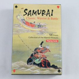 Japanese Playing Card Medieval Warlord Busho Samurai Traditional Japan Kyoto