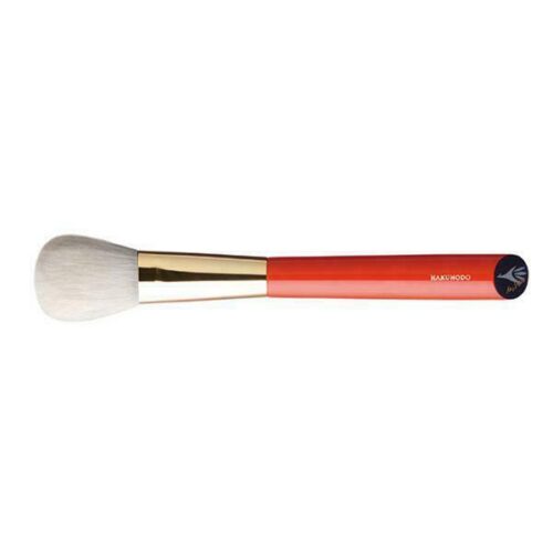 Hakuhodo S110 Vermilion Makeup Blush Brush Round and Flat Kyoto Japan