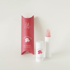 Kyoto Kazurasei Camellia Tsubaki Oil Honey Lipstick made in Japan