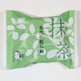 Yojiya Natural Cosmetic Soap Maccha Fragrance made in Japan from Kyoto