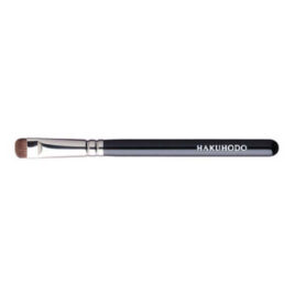 Hakuhodo G5510 Hand Crafted Makeup Eye Shadow Brush Round and Flat Short