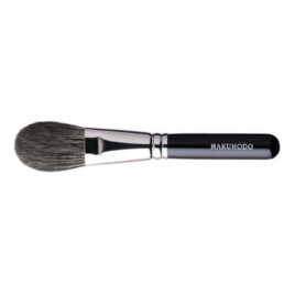 Hakuhodo G5545 Hand Crafted Makeup Blush Brush Round and Flat from Kyoto
