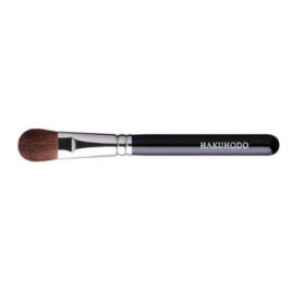 Hakuhodo G5503 Hand Crafted Makeup Eye Shadow Brush Round and Flat