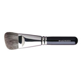 Hakuhodo G503 Hand Crafted Makeup Blush Brush Angled from Kyoto